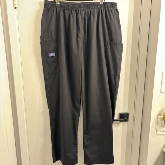 NWOT Cherokee Workwear Black Pants - Picture 1 of 7